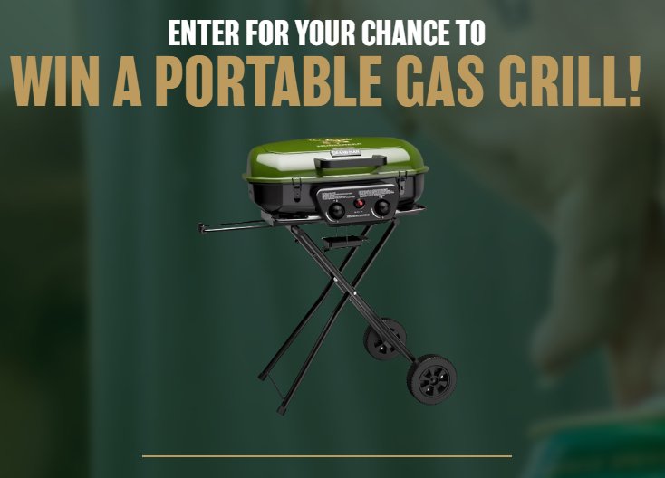 Moosehead Grillin’ & Chillin’ Summer Sweepstakes - Win a Portable Gas Grill (16 Winners)