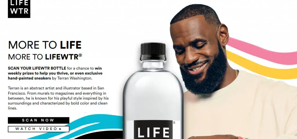 More To Lifewtr Sweepstakes - Win $400 Hand-Painted LeBron XXs Sneakers & More