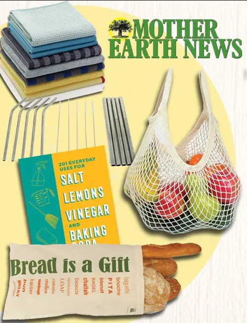 Mother Earth Naturally Clean Home Giveaway - Win 4 A Free Reusable Bread Bag, Cleaning Towels, & More {4 Winners}
