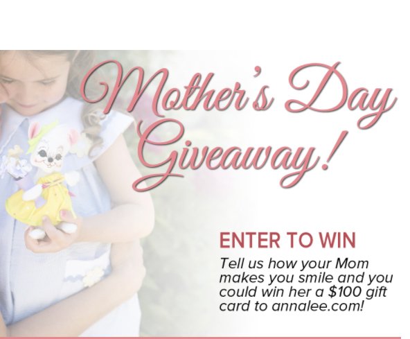 Mother's Day Doll Giveaway