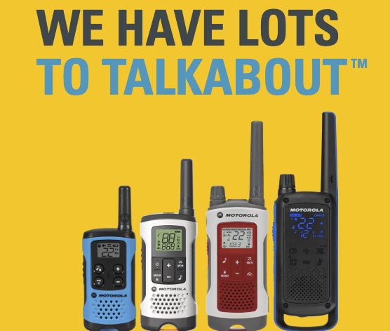 Motorola Talkabout Giveaway