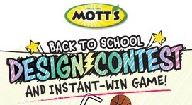 Mott’s Back to School Design Contest - Win $10,000 for Your Kid's Tuition!