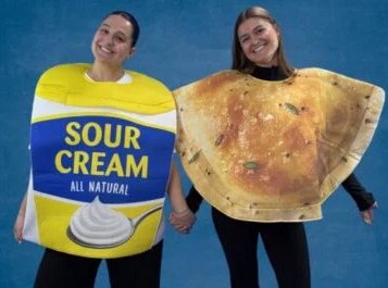 Mrs. T’s National Pierogy Day Giveaway - Couple's Costumes & Boxes of Mrs. T’s Pierogies Up for Grabs