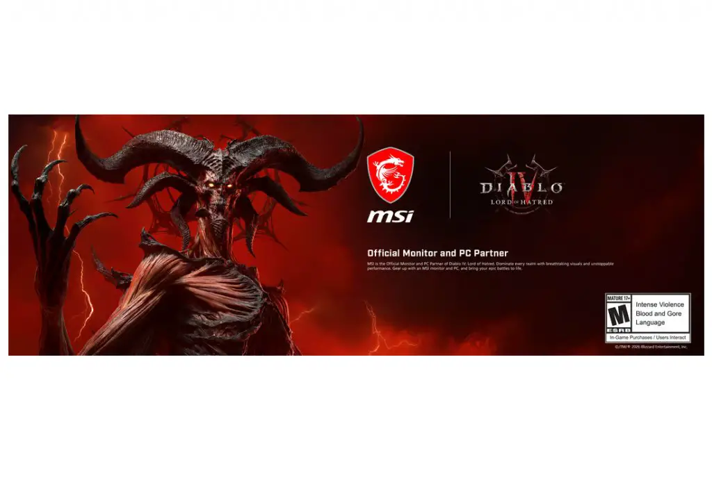 MSI X Blizzard | Diablo IV: Lord of Hatred Giveaway - Win A Gaming PC Or Latest Diablo Game