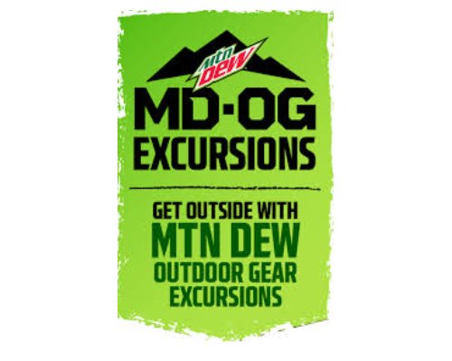 MTN Dew Outdoor Gear Excursions Sweepstakes - Win An Adventure Trip For 2 (7 Winners)
