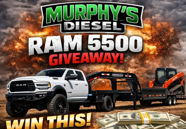 Murphy's Diesel Giveaway - Ram 5500 Truck, Horizon Trailer & More Up For Grabs