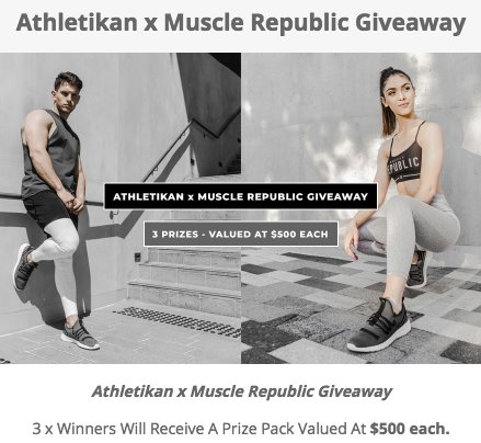 Muscle Republic Giveaway