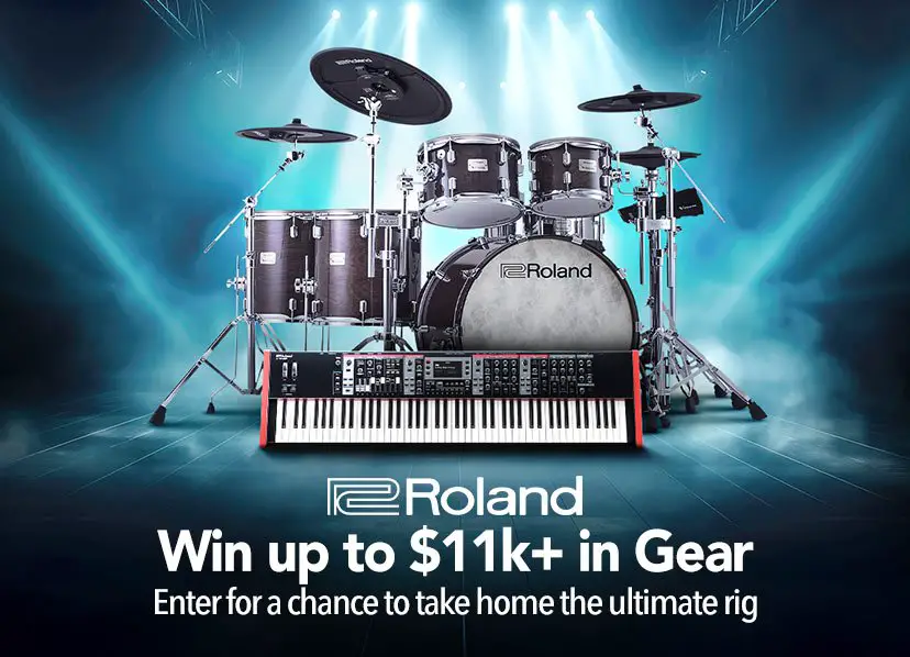 Musicians Friend Roland Gear Giveaway – Win An Electronic Drum Kit, Pedals & More