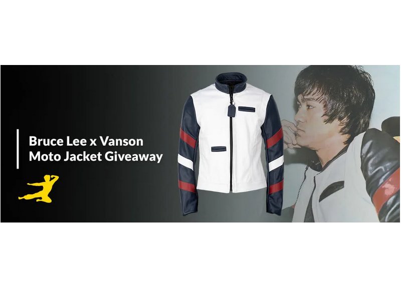 Musictoday Bruce Lee Vanson Jacket Giveaway - Win A Leather Or A Gift Card