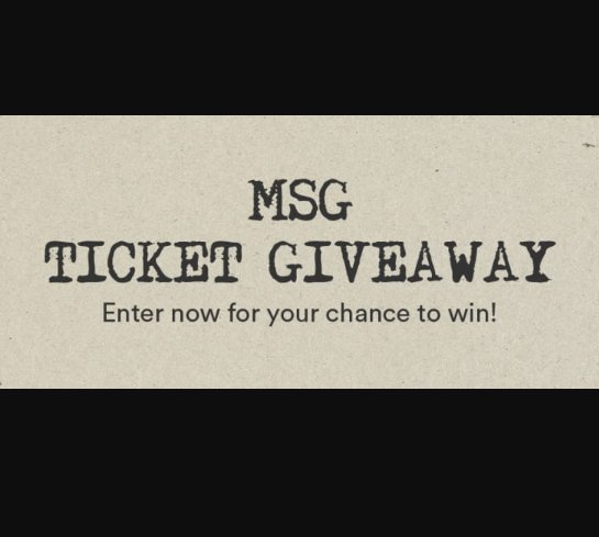 MusicToday Dave Matthews Band Madison Square Garden Ticket Giveaway - Win Dave Matthews Band Concert Tickets
