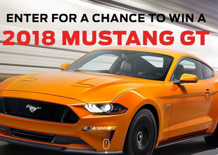 Mustang 5.0 Fever Sweepstakes