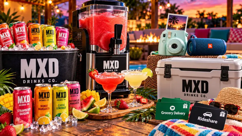 MXD Drinks Co. Win the Night Sweepstakes – Win A Frozen Drink Machine, An Instant Camera & More (170 Winners)