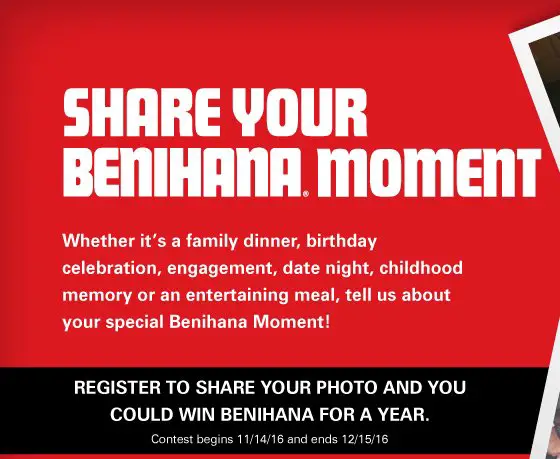 My Benihana Moment Contest!