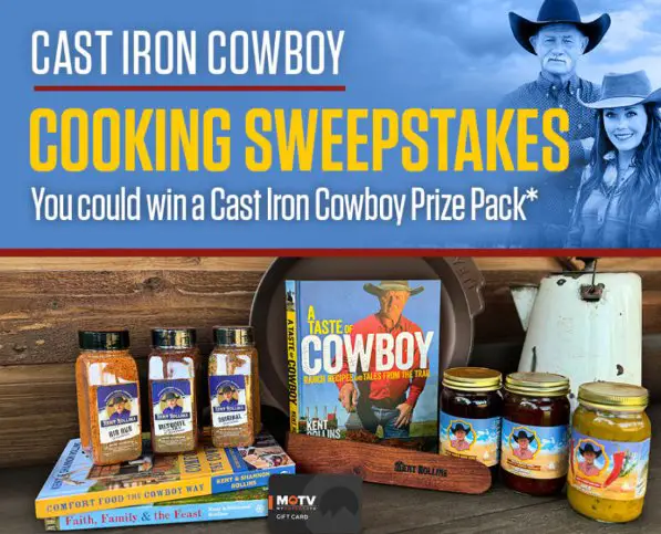 My Outdoor TV Cast Iron Cowboy Cooking Sweepstakes