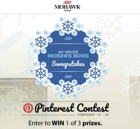 My Winter Mohawk Home Sweepstakes