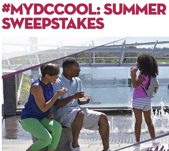 #mydccool Family Fun Sweepstakes