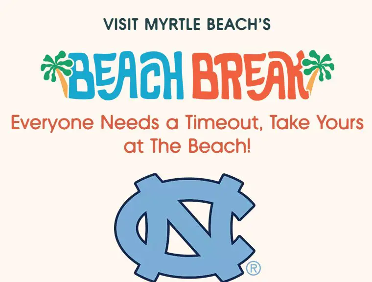 Myrtle Beach “Beach Break Getaway” Sweepstakes - Win a Myrtle Beach Getaway for 2