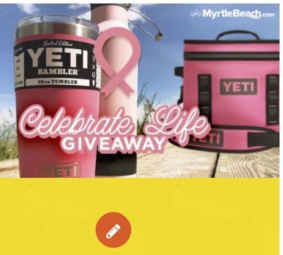 Myrtle Beach Goes Pink Giveaway