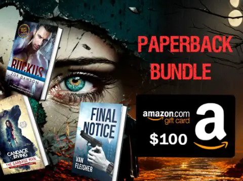 Mystery Thriller Suspense Giveaway - Win 10 Paperbacks + $100 Amazon Gift Card