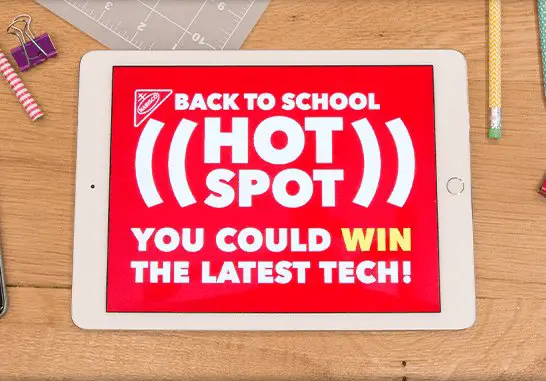Learn About this Nabisco Back to School Hot Spot Sweepstakes! (Free Tablets!)