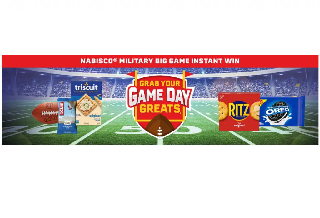 Nabisco Big Game 2026 Instant Win - $100, $50 and $25 Commissary Gift Cards Up for Grabs (Limited Eligibility)