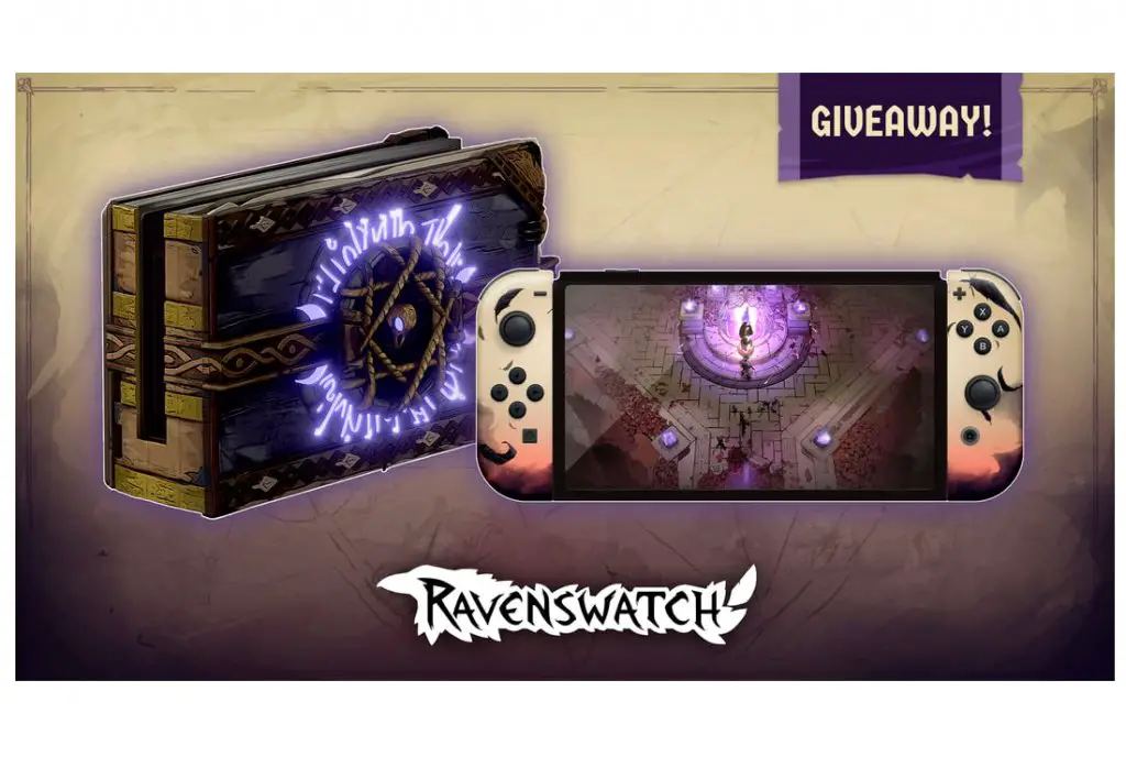Nacon Custom Nintendo Switch Ravenswatch - Win A Custom Nintendo Switch