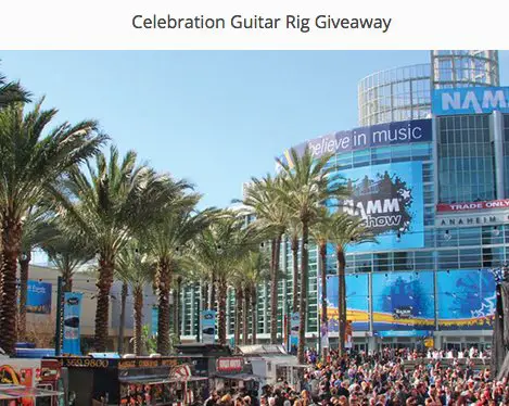 NAMM Celebration Guitar Rig Giveaway