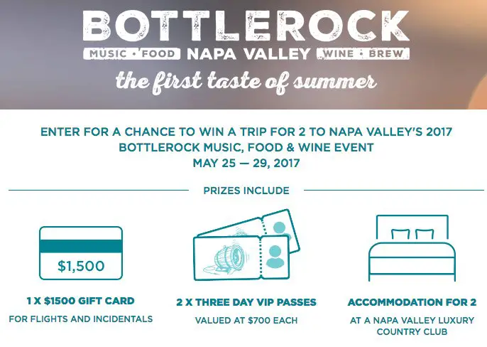 Napa Event Weekend Getaway