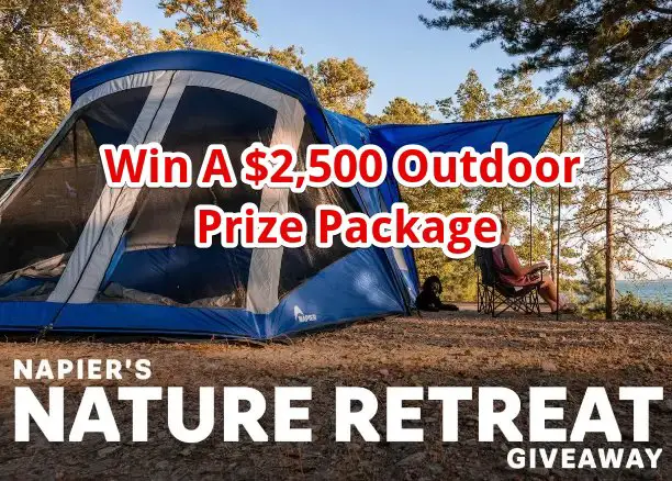 Napier’s Nature Retreat Giveaway - Win A $2,500 Prize Pack