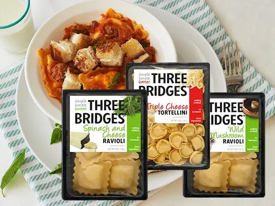National Pasta Month Prize Package from Three Bridges Sweepstakes