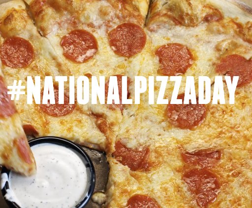 National Pizza Day Hidden Valley Ranch