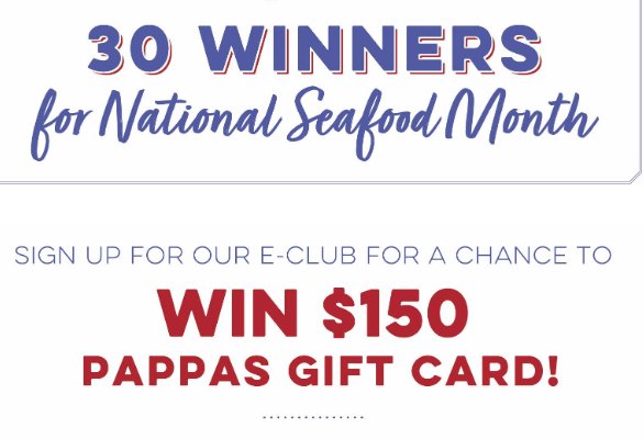 National Seafood Month Giveaway