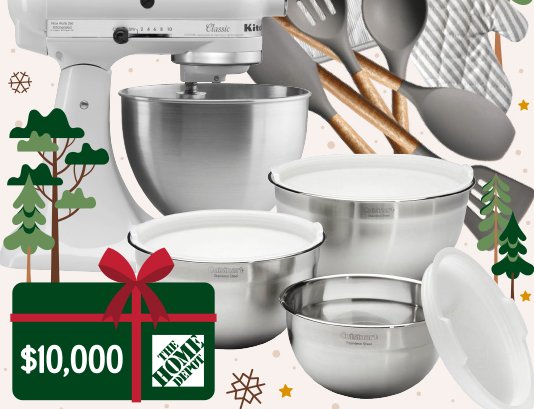 Natural Delights Sweet Delights Sweepstakes - Win A $10,000 Home Depot Gift Card