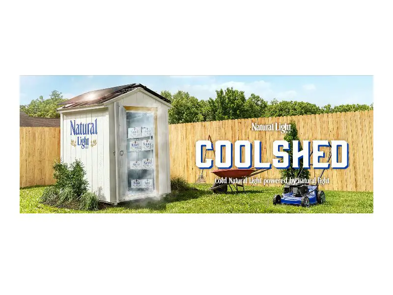 Natural Light Coolshed Sweepstakes - Win A Solar-Powered Shed & Cash!