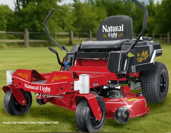 Natural Light Zero Turn Mower Sweepstakes - Win a TORO Time Cutter 42-inch Gas Zero-turn Mower