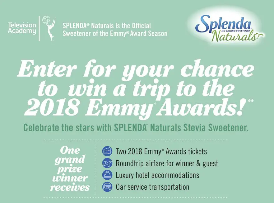 Naturals & The Emmy Awards Sweepstakes
