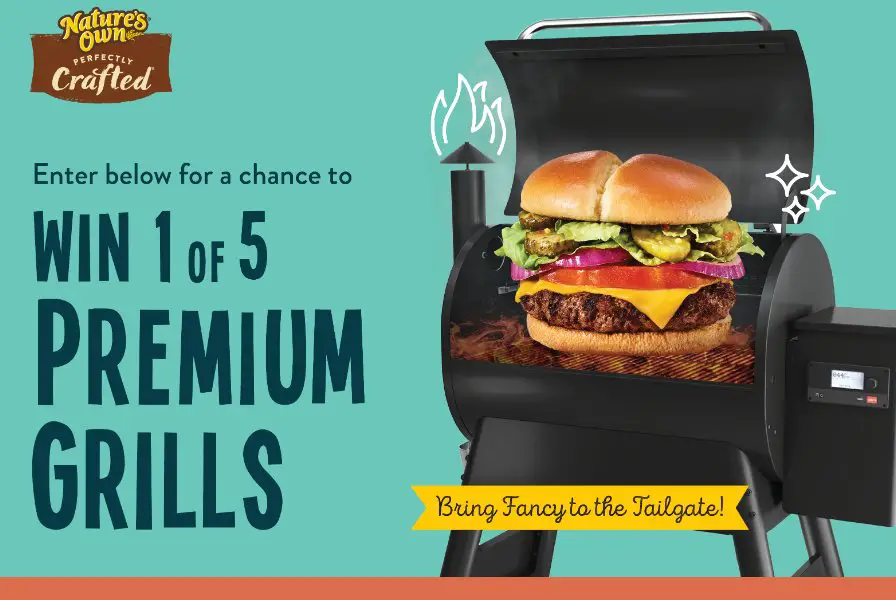 Nature's Own Tailgating Sweepstakes - Win 1 of 5 Premium Grills