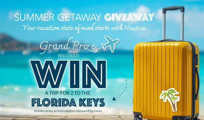 Nautica Summer Giveaway - Win a $3,500 Trip for 2 to the Florida Keys
