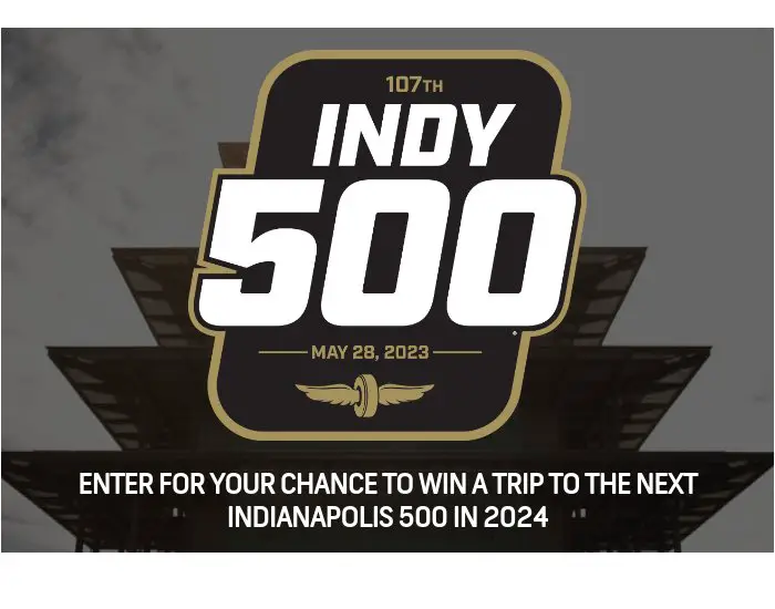 NBC Sports Legends Of Indy Sweepstakes - Win A Trip For Two To The 2024 Indy 500