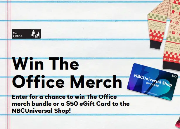 NBC Store The Office 2025 - Win Some Merch From The Office TV Show