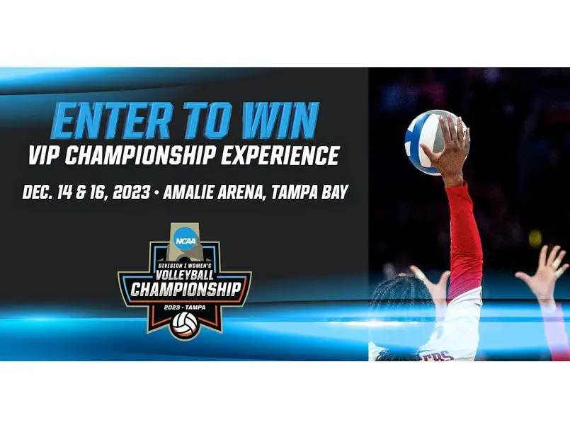 NCAA Volleyball Championship Giveaway - Win Tickets to 2023 NCAA Women's Volleyball Championship