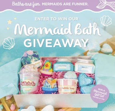 Nectar USA Mermaid Bath Giveaway