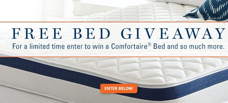 Need a Place to Sleep? Free Bed Giveaway!