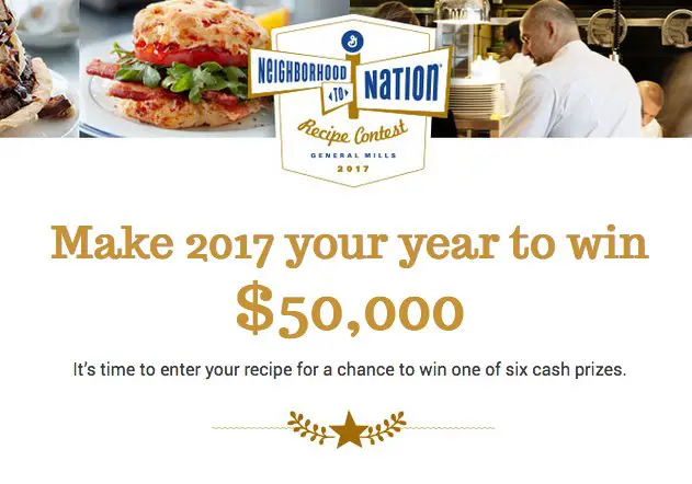 Neighborhood to Nation Recipe Contest
