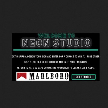 Neon Studios Sweepstakes