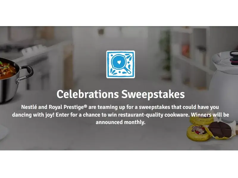 Nestle El Mejor Nido Celebrations Sweepstakes - Win Restaurant-Quality Cookware (40 Winners)