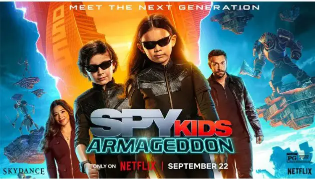 Netflix Spy Kids Armageddon Sweepstakes – Win An At-Home Screening Kit Complete With Projector + More