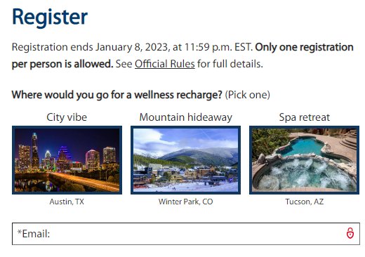 Netspend Wellness Getaway Sweepstakes - Win A Trip For 2 To Austin, TX; Winter Park, CO; Or Tucson, AZ