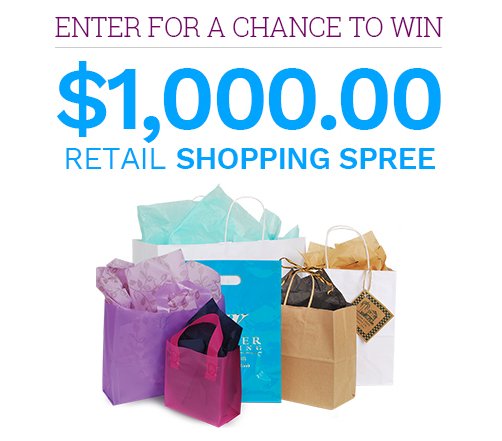 New $1,000 Retail Shopping Spree!