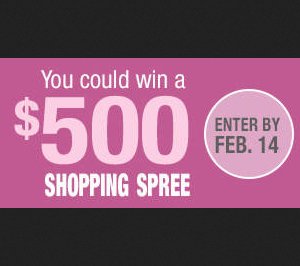 New $500 Shopping Spree